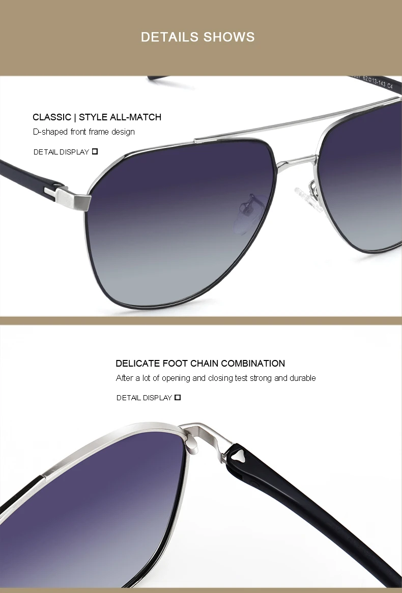 MERRYS дизайн, мужские классические солнцезащитные очки пилота, авиационная оправа, HD поляризационные солнцезащитные очки для вождения, TR90, защита от уф400 лучей, S8057