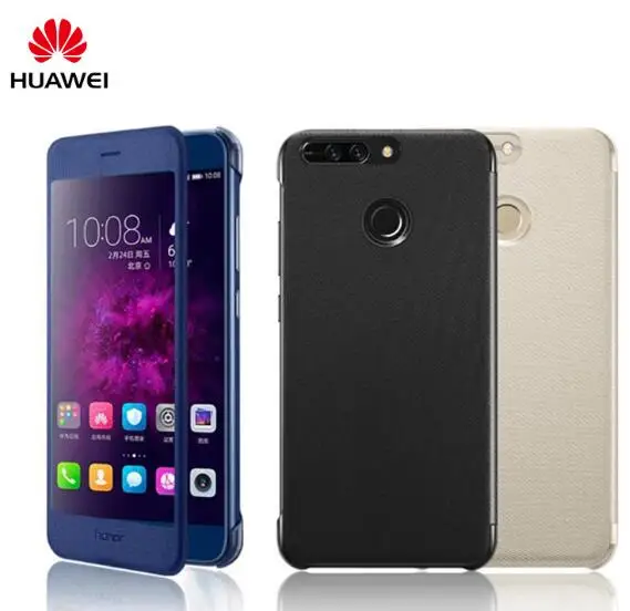 

HUAWEI Honor 8 Pro Case Original Official Smart View Window Flip Case Huawei honor V9 honor 8pro Case Cover Protection Coque