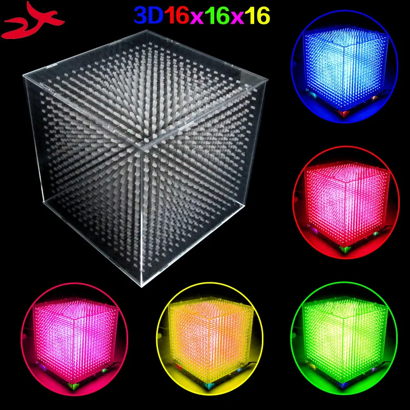 Interface Mini Diy Led Cubeeds Display, 1