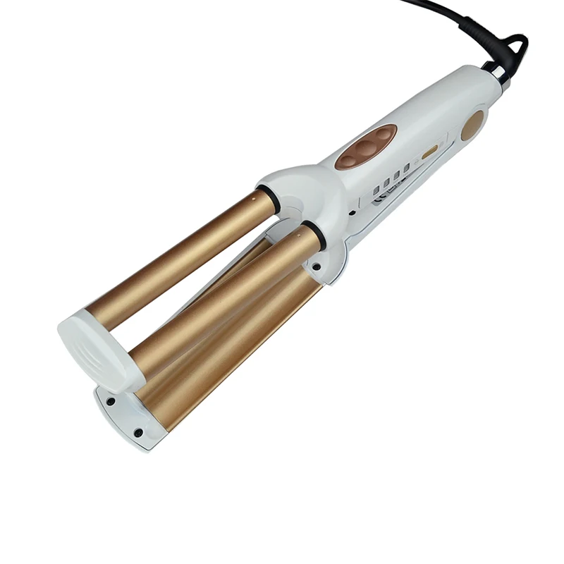 Professional Curling Iron 110 220V Hair Curling Iron Ceramic Triple