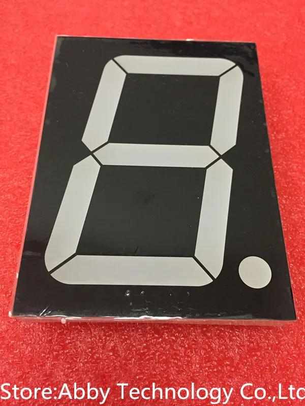 

5pcs/lot 40101BS 4 inch 7 segment Red Displays Digital Tube 10PIN Common anode LED Digital Tube