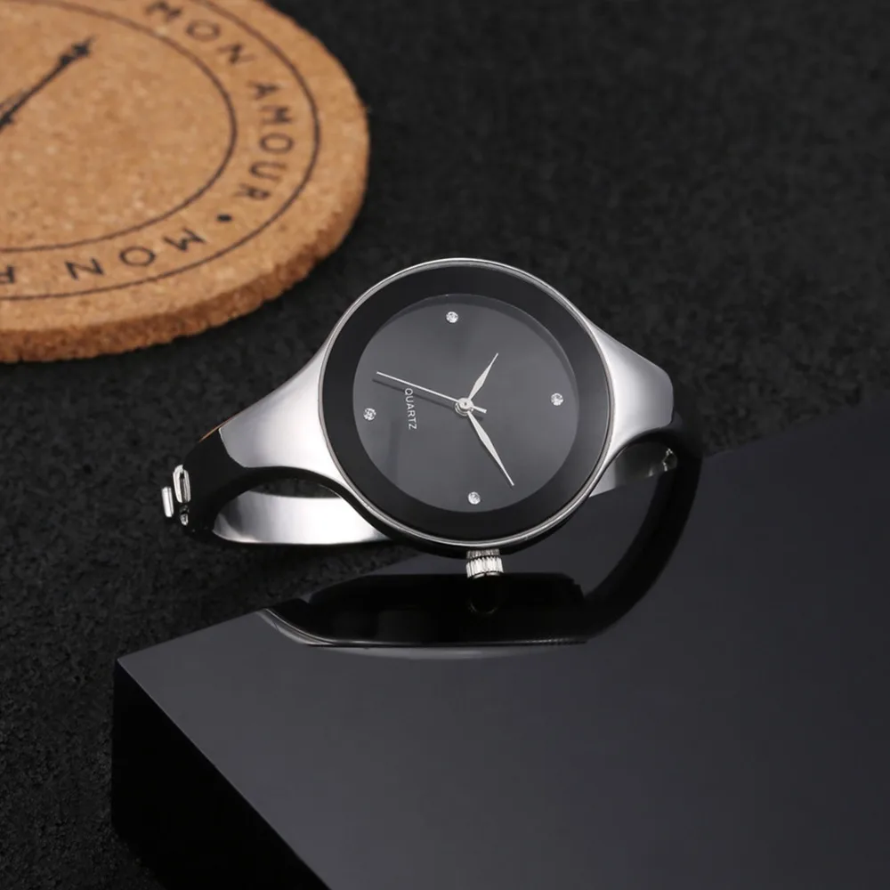 Crystal Bracelet Watch Women Watches Simple Fashion Stainless Steel Ladies Watch Clock reloj mujer women watches