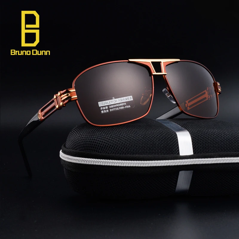 Lunettes De Soleil Homme Luxe Marque Aluminum Brand