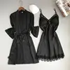 Black Robe Set 4