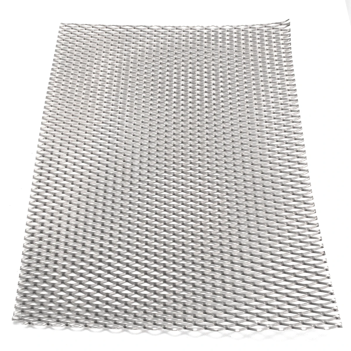 1pc Hole Type Titanium Mesh 200mm*300mm*0.5mm Heat Resistance Metal Titanium Sheet Perforated Plate Expanded Tool
