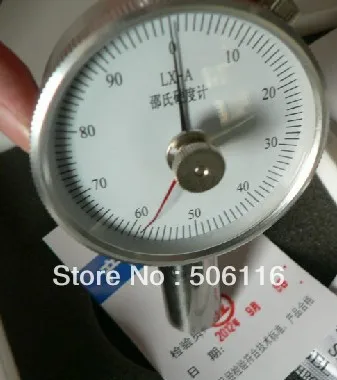 

Rubber Plastic Hardness Tester Shore Durometer Type A Dual Pointer