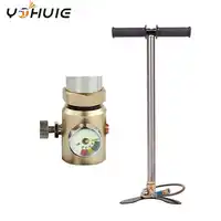 YOHUIE Professional PCP 4500PSI 300bar 30mpa High Pressure Three Stage Hand Operated Air pump Hand Car Mini Air Gun