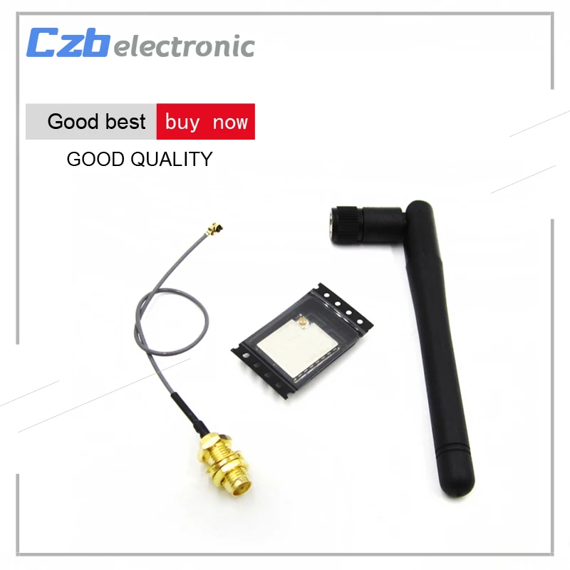 

ESP8266 ESP-07S Serial WIFI Wireless Module +3DBI Gain Antenna