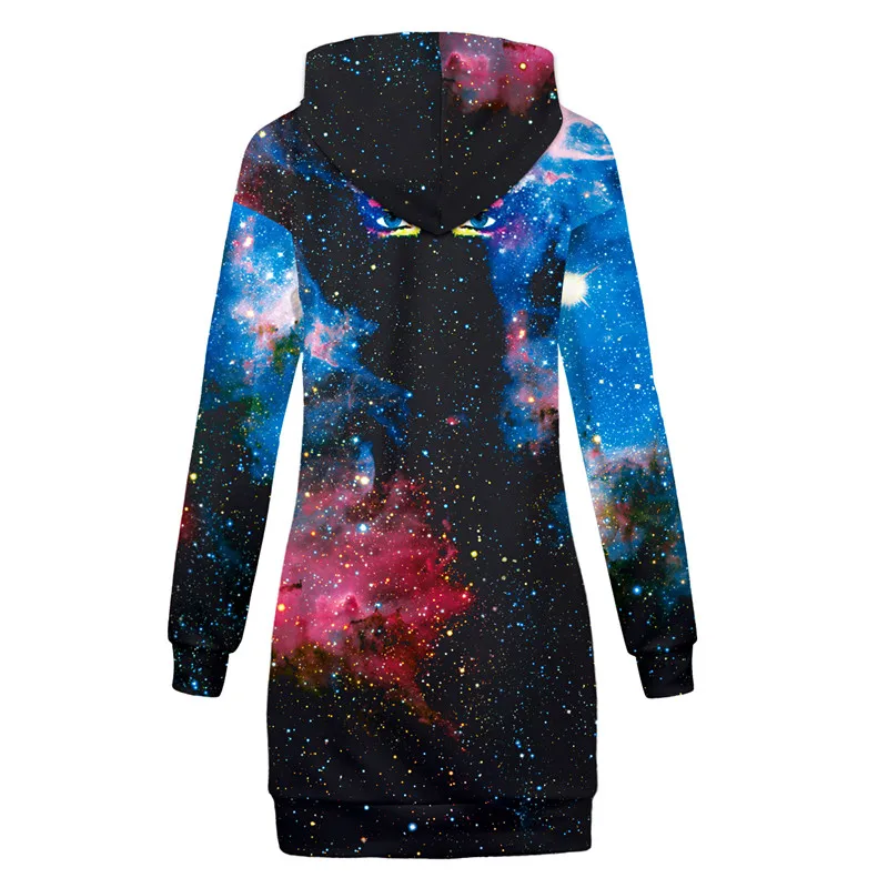 Camera Print Pattern Women Hoodie Dress