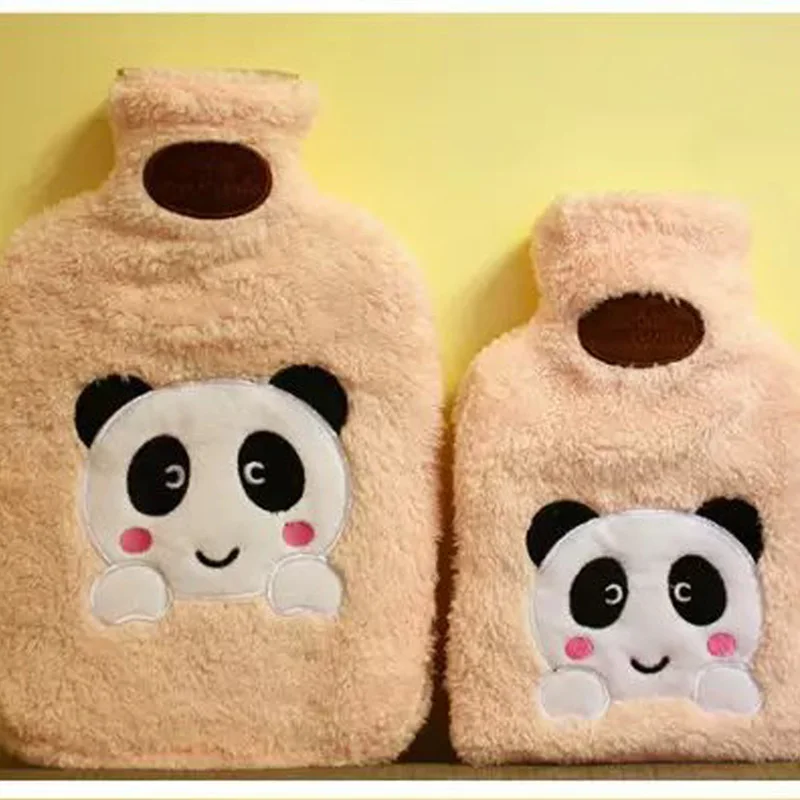 Brown rabbiter Hot Water Bottle Heaters Kruik Feet Hand Warmer Rubber