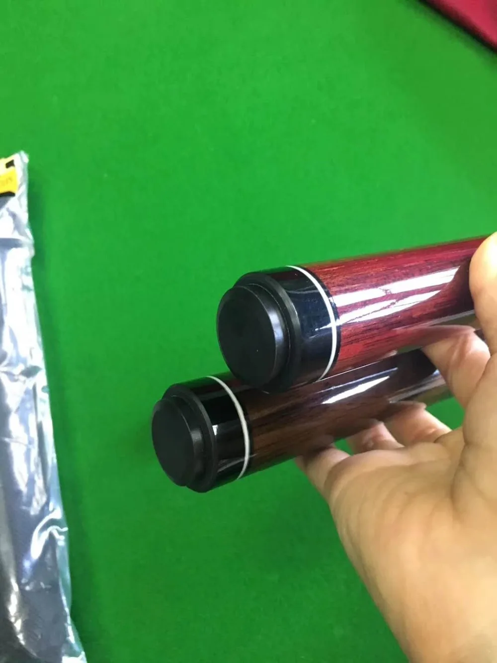 pool cue kit mezz 4 cores bilhar