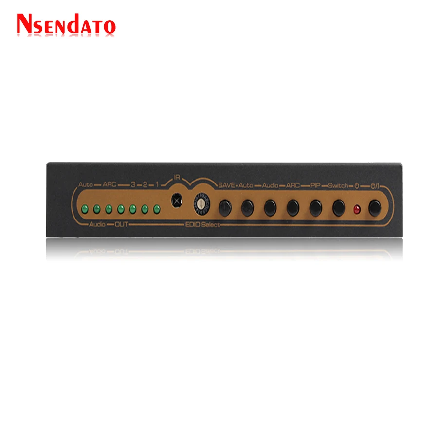 HDMI 3x1 аудио переключатель с ARC EDID SPDIF PIP 3 порта экстрактор коммутатор конвертер