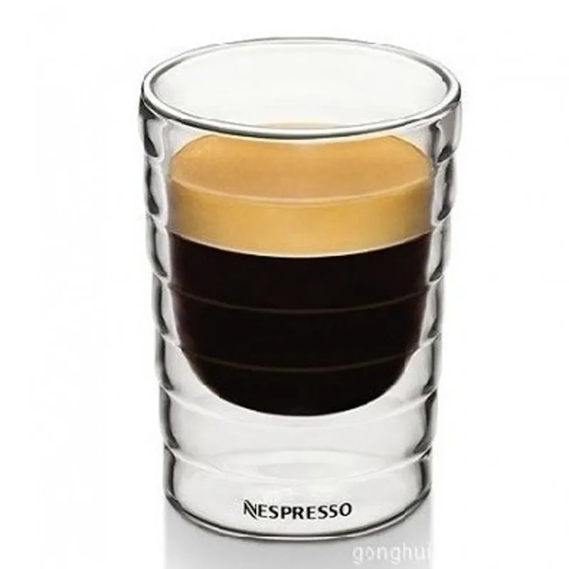 Description Picture 2 of itemHandmade Double Wall Glass Cup canecas Nespresso coffee mug and cups Drinkware Milk Mug Tequila Beer Wine Cocktail friends Gift