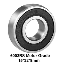 1 pçs/lote 6002RS Rolamento de Esferas Profundo do sulco Rolamentos 6002-RS Motor Grau 6002RS 15*32*9mm 15*32*9 alta Qualidade
