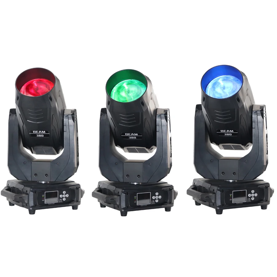 

High beam 380 sharpy lights moving head rotation event lights with flycase