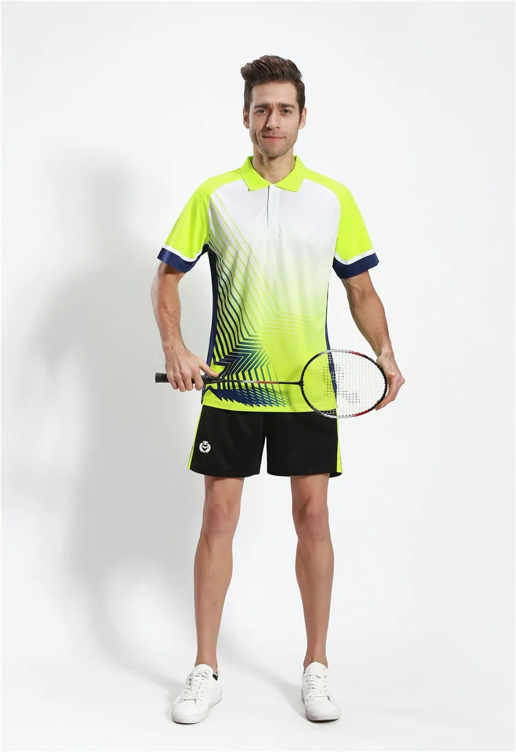 Мужская/Женская Спортивная одежда для бадминтона, настольный теннис, 1 комплект, Спортивная женская одежда для игры, женский настольный теннис, комплекты для бадминтона, рубашка - Цвет: style 5