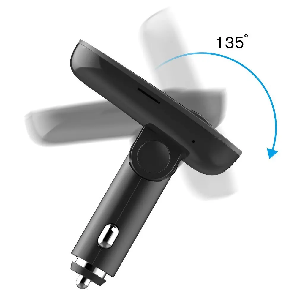 Nulaxy FM передатчик Bluetooth модулятор громкой связи гарнитура для Автомобильный MP3