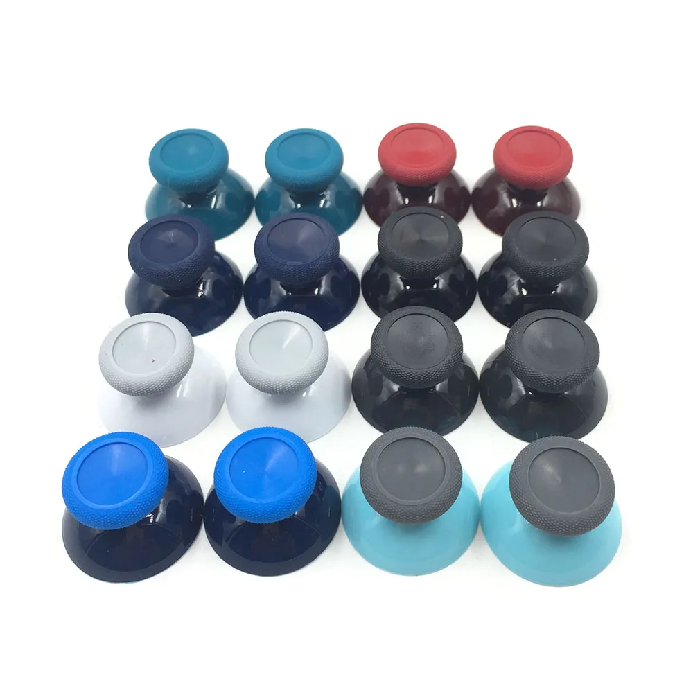 

20Pair=40PCS Bulk Original For Microsoft Xbox One S X Elite Red Blue Grey Thumbsticks Joysticks Cap Buttons