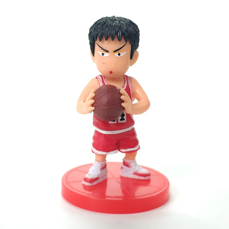 5 шт./лот SLAM DUNK Shohoku фигурки баскетбольных игроков игрушки ханамичи рукава Kaede Sakuragi