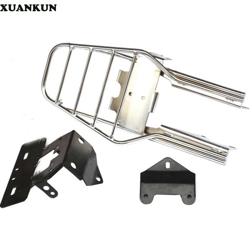 

XUANKUN Small Monkey Motorcycle Rear Rack Motorcycle Modified Shelf Tail Light Rack