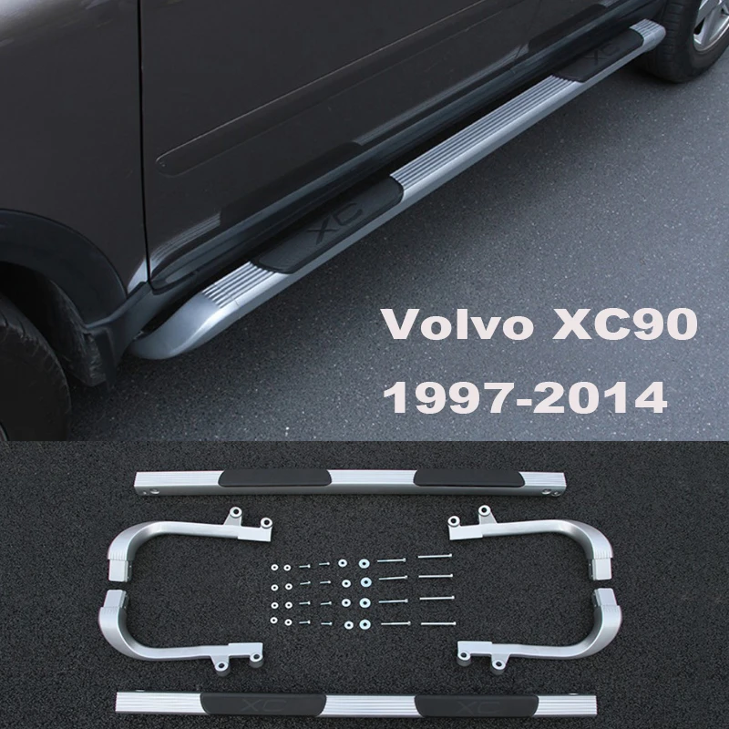 Автомобильные подножки для Volvo XC90 1997 2014 Боковые ступенчатые педали высокое