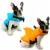 Pet Dog Life Jacket Защитная Одежда Спасательный Жилет С Плавником Ошейником Жгутом Saver Pet Dog Swimming Saver Летние Купальники Orange Blu