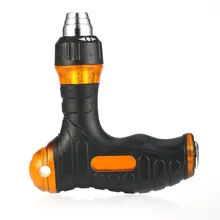 S2 легированная сталь Регулируемая отвёртка с трещоткой Насадки Набор ремонт ручной инструмент LB88