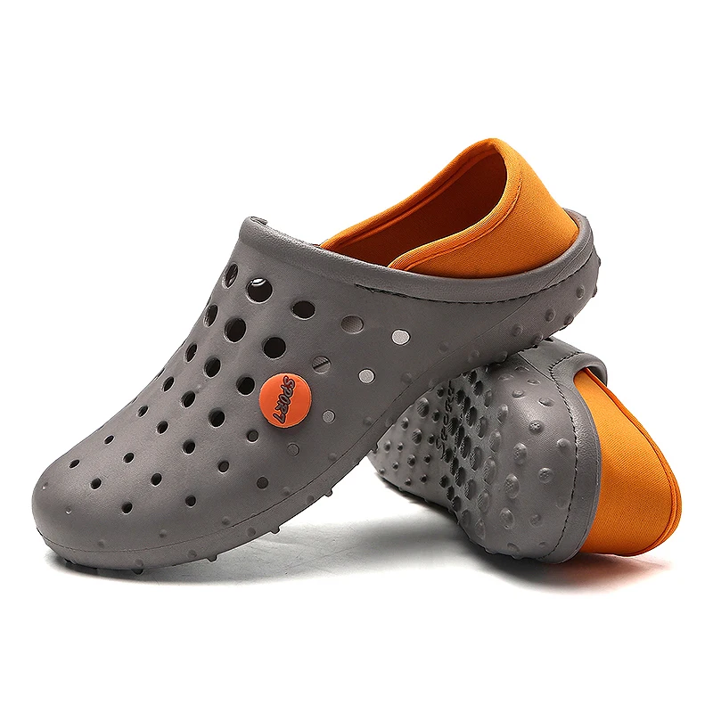 Hole Shoes Men Shoes Male Sandals Crocse Summer Shoes Sandalias Hombre Slippers Sandalet Clogs Sandles New 2019 Croc Mens Shoes