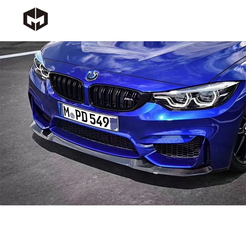 Carbon-Fiber-CS-Front-Bumper-Spoiler-Lip 4