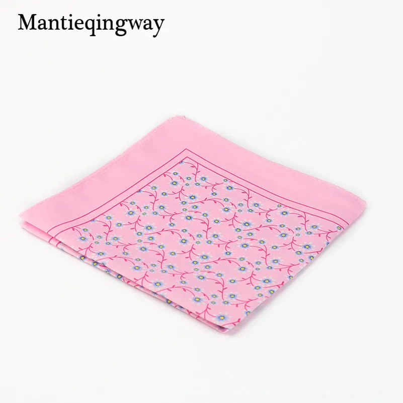 Mantieqingway Свадебная вечеринка платок Бизнес полиэстер Шелковый цветок и Paisley Pocket Square 34 см большой Hanky Интимные аксессуары Полотенца