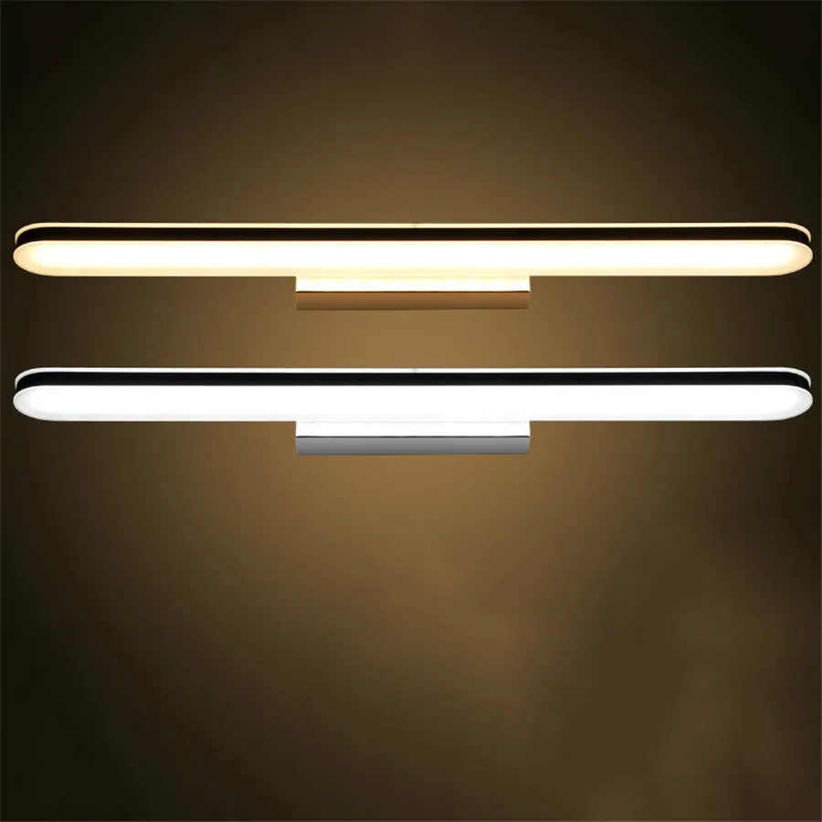 8 W الشمعدان 40 سنتيمتر LED مصباح للماء الحديثة ل AC220V مرآة حمام الاكريليك التجميل الحمام الضباب واقية تركيبات جدار ضوء @