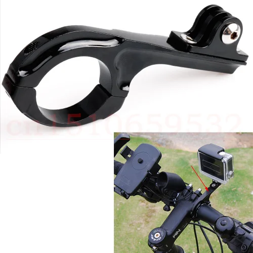 Gopro Accessories Bike Motorcycle Handlebar Aluminum Mount Adapter for