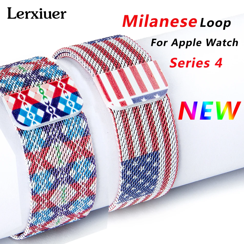 Milanese loop ремешок для мм Apple watch группа 42 мм 38 Iwatch 4 3 2 1 мм 44 40 мм ремешок из нержавеющей стали ссылка браслет