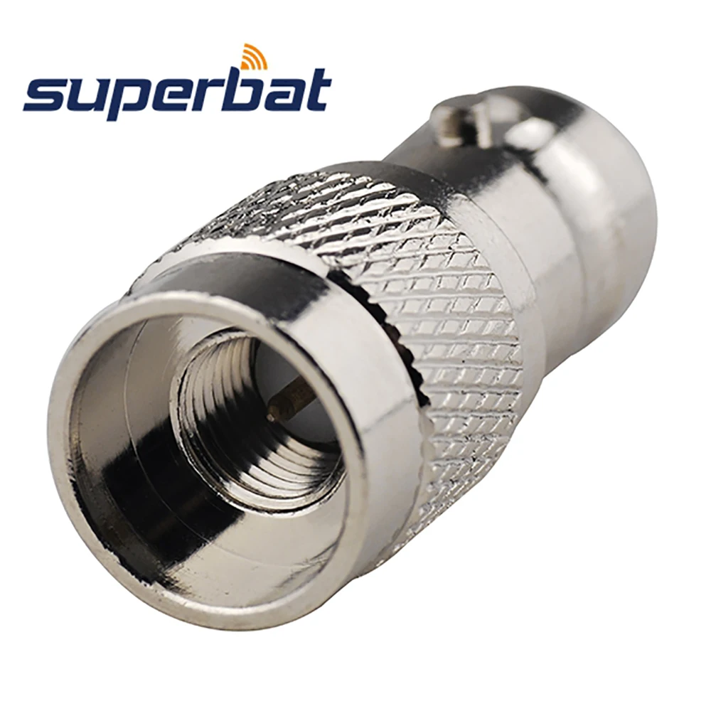 

Superbat 5pcs Connector SMA Male to BNC Female RF Coaxial Connector WIFI Adapter