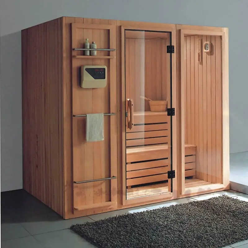 

Hot sale dry indoor/out door steam room sauna and steam combined room