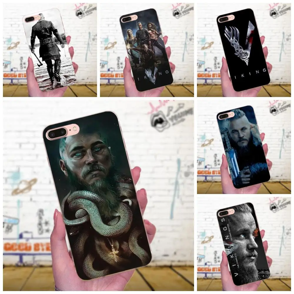 Чехол с цитатой тонкий для Xiaomi Mi3 Mi4 Mi4C Mi4i Mi5 Mi 5S 5X 6 6X 8 SE A1 Max Mix 2 Note 3 4 Ragnar Lothbrok Vikings Bling