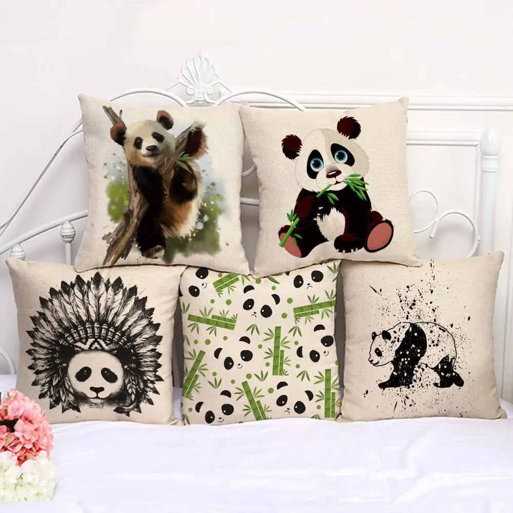 Cute Panda Pillow Bamboo Basket Glasses Frame Indian ...