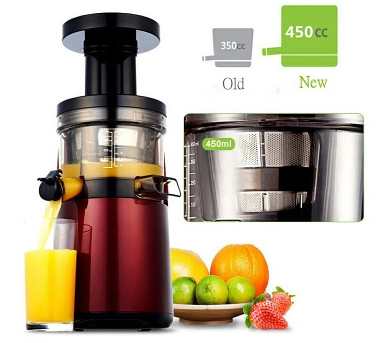 

Slow Auger Juicer Korea hot selling HU-600WN 43RPM Fruit Vegetable Citrus Juice Extractor 100% Original