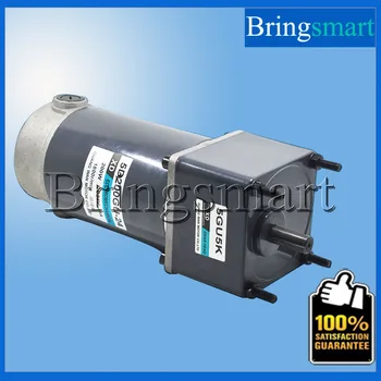 

Bringsmart 200W 12V DC Motor High Torque 24V DC Permanent Magnet Geared Motor Low Speed Adjustable Speed