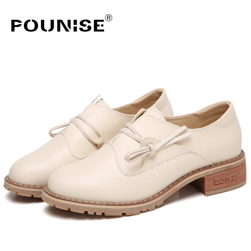 leather oxford shoes for women