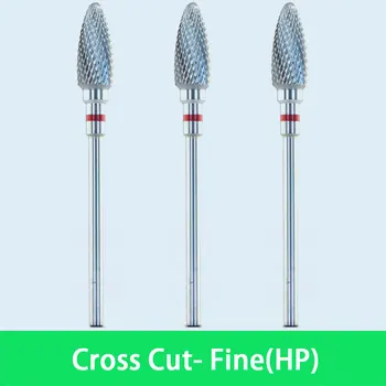 

Bullet Shape Dental Carbide Cutter Cross Cut and Fine Grit for Laboratory