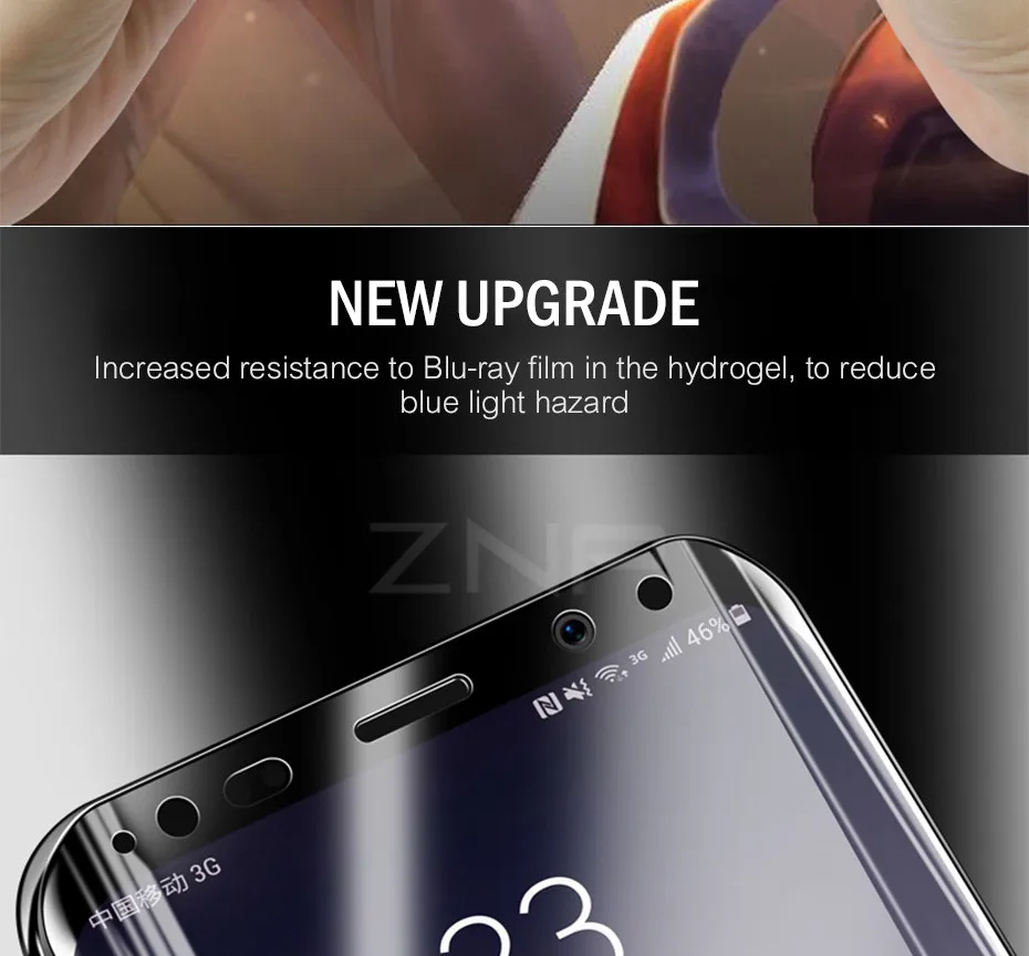 Защитная Гидрогелевая пленка для samsung Galaxy S10E Note 8 9, Защитная пленка для samsung S7 Edge S8 S9 S10 Plus