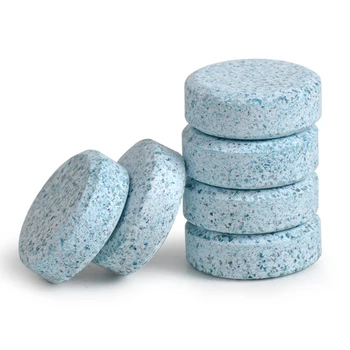 

Windshield Effervescent Tablets Wash Cleaning Remover Wiper Accessory 50pcs Auto Car Concentrated For metal rubber 18x5mm