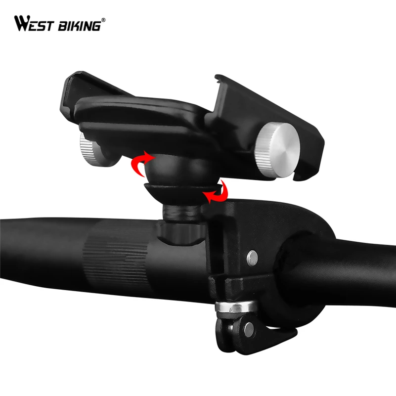 WEST BIKING алюминиевый сплав велосипедный держатель для телефона 4 0 6 8