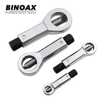 

BINOAX Sliding Tooth Nut Remove Break Manually Metal Nut Break Manual Pressure Tools Nut Splitter Cracker Remover