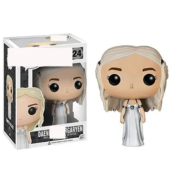 10cm Game of Thrones Daenerys Stormborn Dany action figure toys Christmas gift doll with box