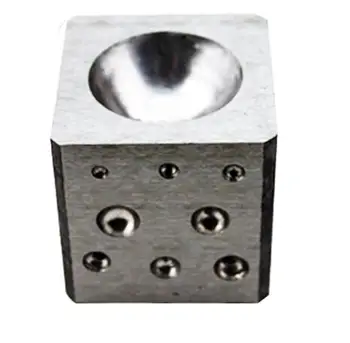 

Free Shipping diy Jewelry Making Tools Square Dapping Block Size 50mm