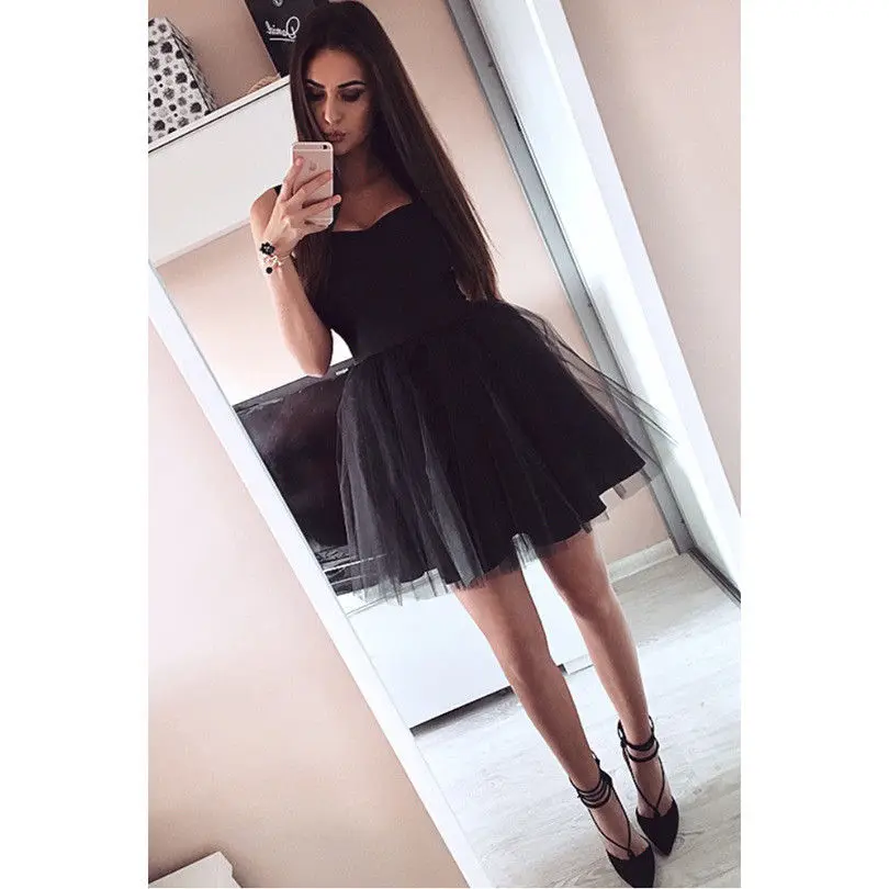 

Summer Dress Women Lace Short Dress Prom Evening Party 2019 Sleeveless Bralette Top Mesh Ball Gowm Dresses Summer Dress