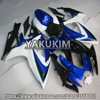 

YAKUKIM ABS Injection Fairing Kits For Suzuki GSXR600 GSXR750 K6 06-07 Year 2006 2007 GSXR 600 750 K6 06 07 Motobike Fairing