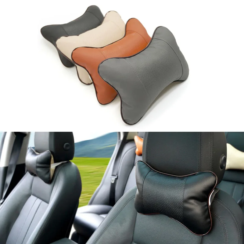 

Wolflamp 1 Piece Car Neck Pillow Vacuum Cotton Neck Rest Seat Headrest Automotive Interior Universal Car Pillow